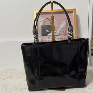Christian Dior Malice Patent Leather Lady Dior